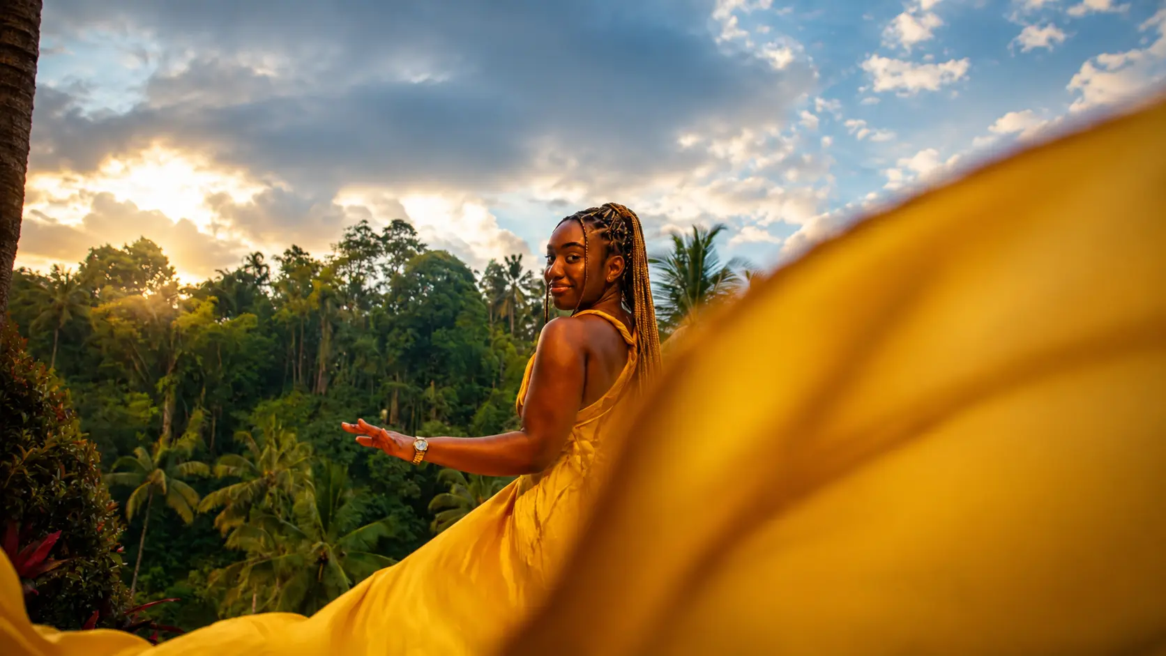 Two Weeks in Bali: A Group Travel Film, Golden hour over the jungle