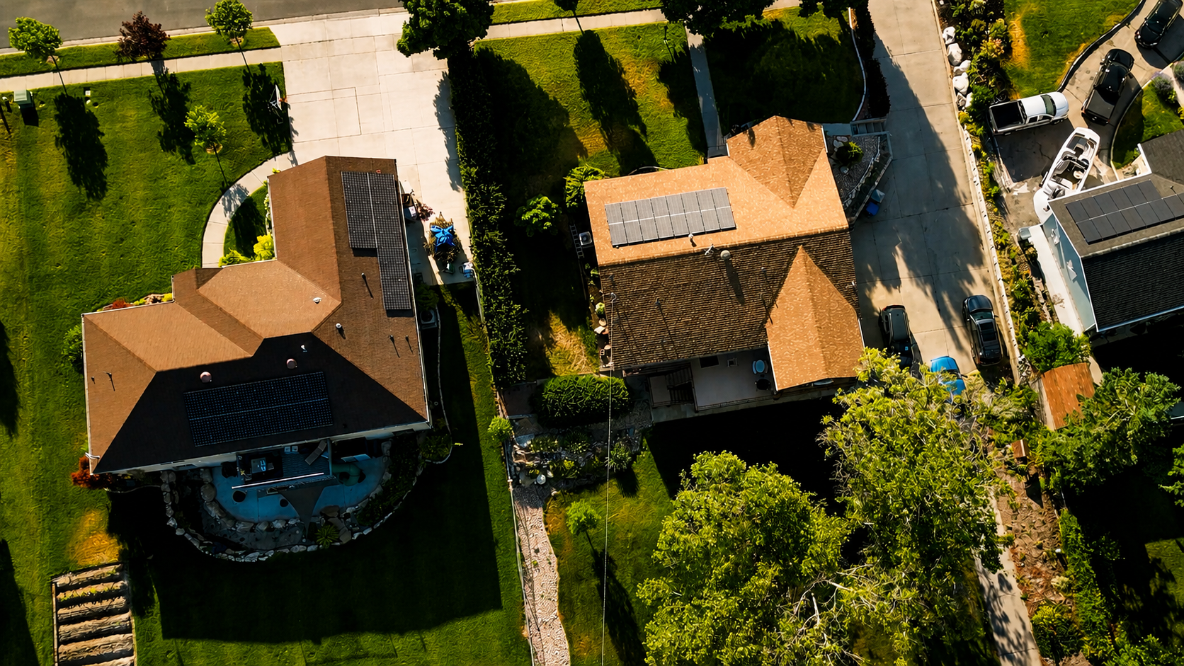 Powering a Brighter Future: Sunrise Energy Brand Film, Array from above, finished install